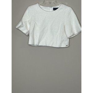 Line & Dot women's pullover cream size XS Dressy